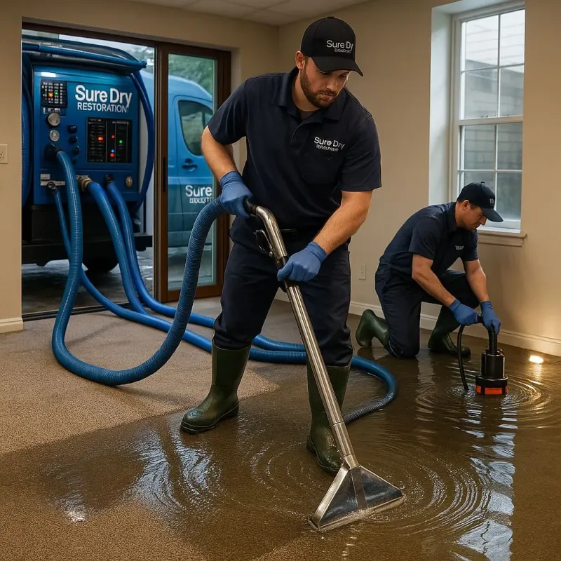 Water Extraction and Removal process in Wharton, NJ